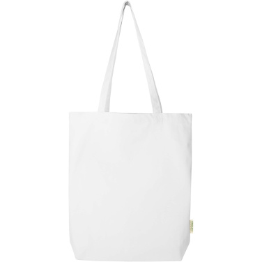 Logo trade promotional merchandise photo of: Odisha 270 g/m² OCS organic tote bag 10L