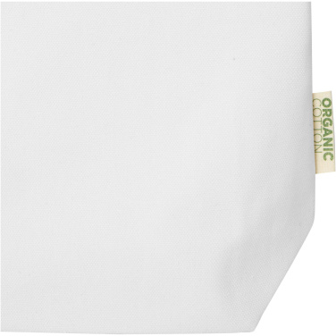 Logo trade promotional merchandise image of: Odisha 270 g/m² OCS organic tote bag 10L