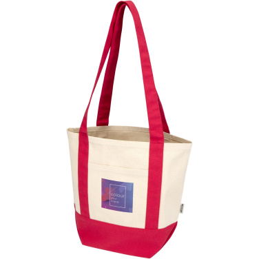 Logo trade promotional merchandise picture of: Sam 320 g/m² GRS recycled mini cotton tote bag