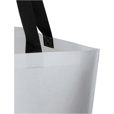 Logotrade corporate gift image of: Duo GRS recycled double-laminated oversized tote bag 30L