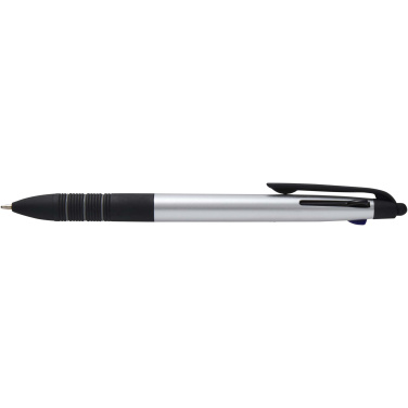 Logotrade promotional items photo of: Trine 3-ink RCS recycled ballpoint pen with stylus
