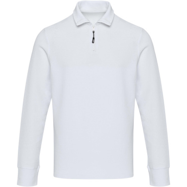 Logo trade promotional gifts image of: Zeus long sleeve unisex half zip polo