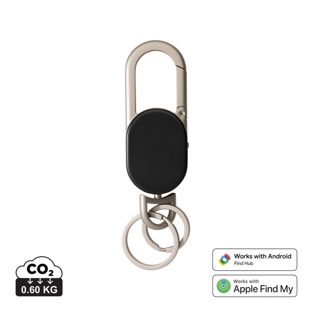 Logotrade corporate gift image of: Keyfinder Dual keychain with worldwide locating