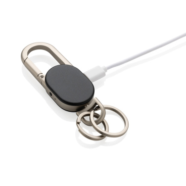 Logo trade promotional product photo of: Keyfinder Dual keychain with worldwide locating