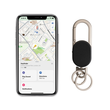 Logotrade promotional item image of: Keyfinder Dual keychain with worldwide locating