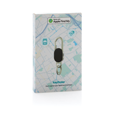 Logo trade promotional gift photo of: Keyfinder Dual keychain with worldwide locating
