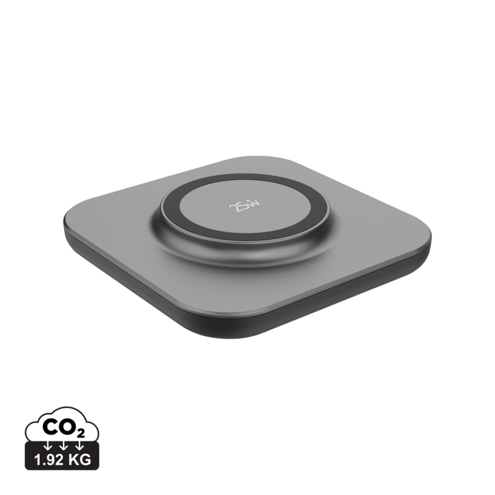 Logotrade business gift image of: Quantum ultra-fast 25W magnetic wireless charging pad