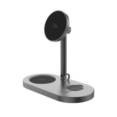Logo trade promotional merchandise picture of: Quantum RCS ultra-fast 25W Magnetic desk wireless Charger