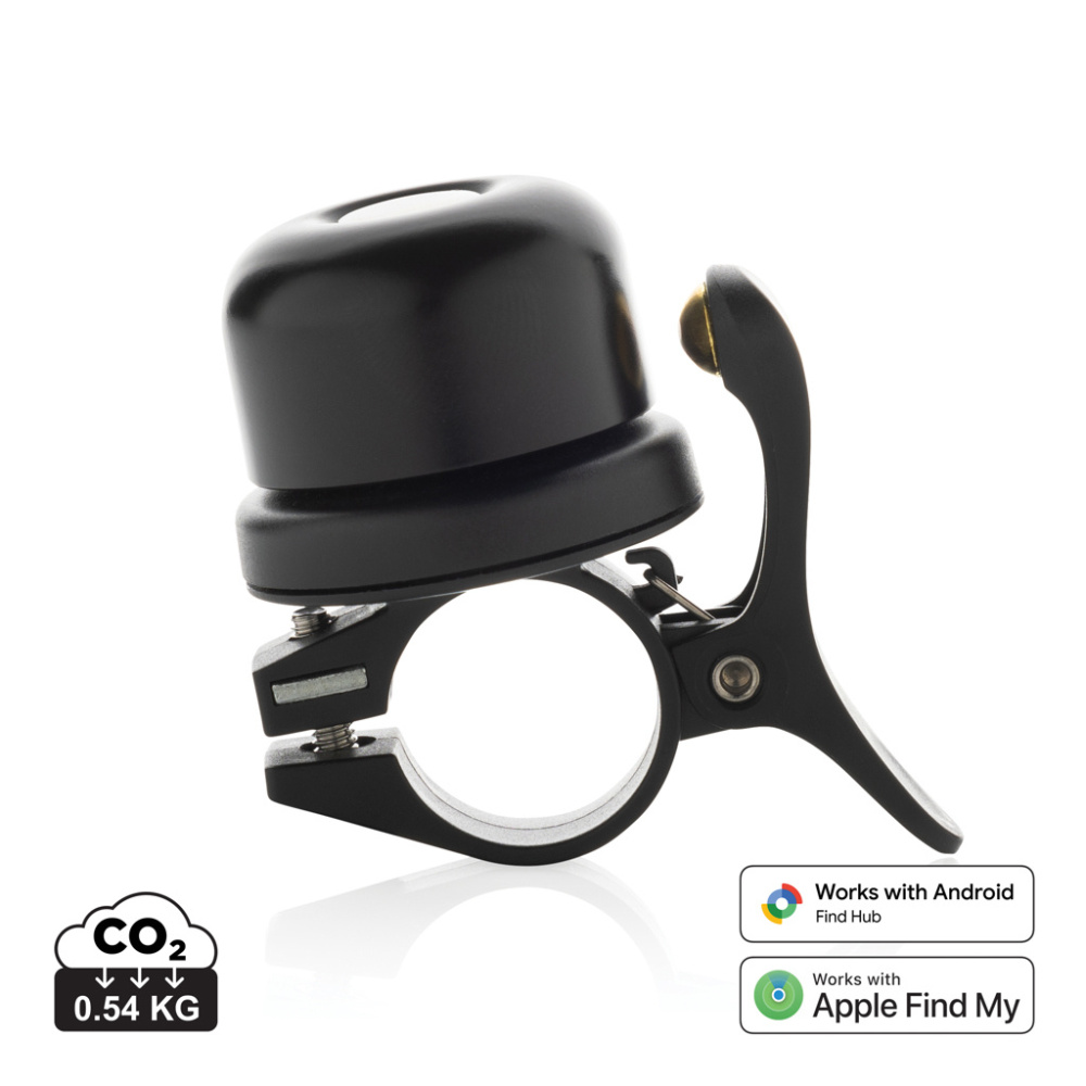 Logotrade promotional giveaway picture of: Bike finder Dual RCS bike bell with worldwide locating
