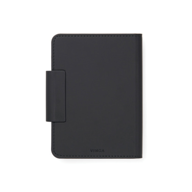 Logo trade promotional merchandise picture of: VINGA Baltimore RCS Passport Cover With Finder Dual