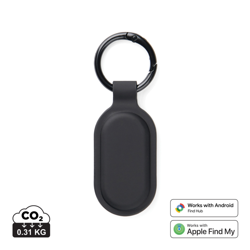 Logo trade promotional giveaways picture of: VINGA Baltimore RCS Key tag With Finder Dual