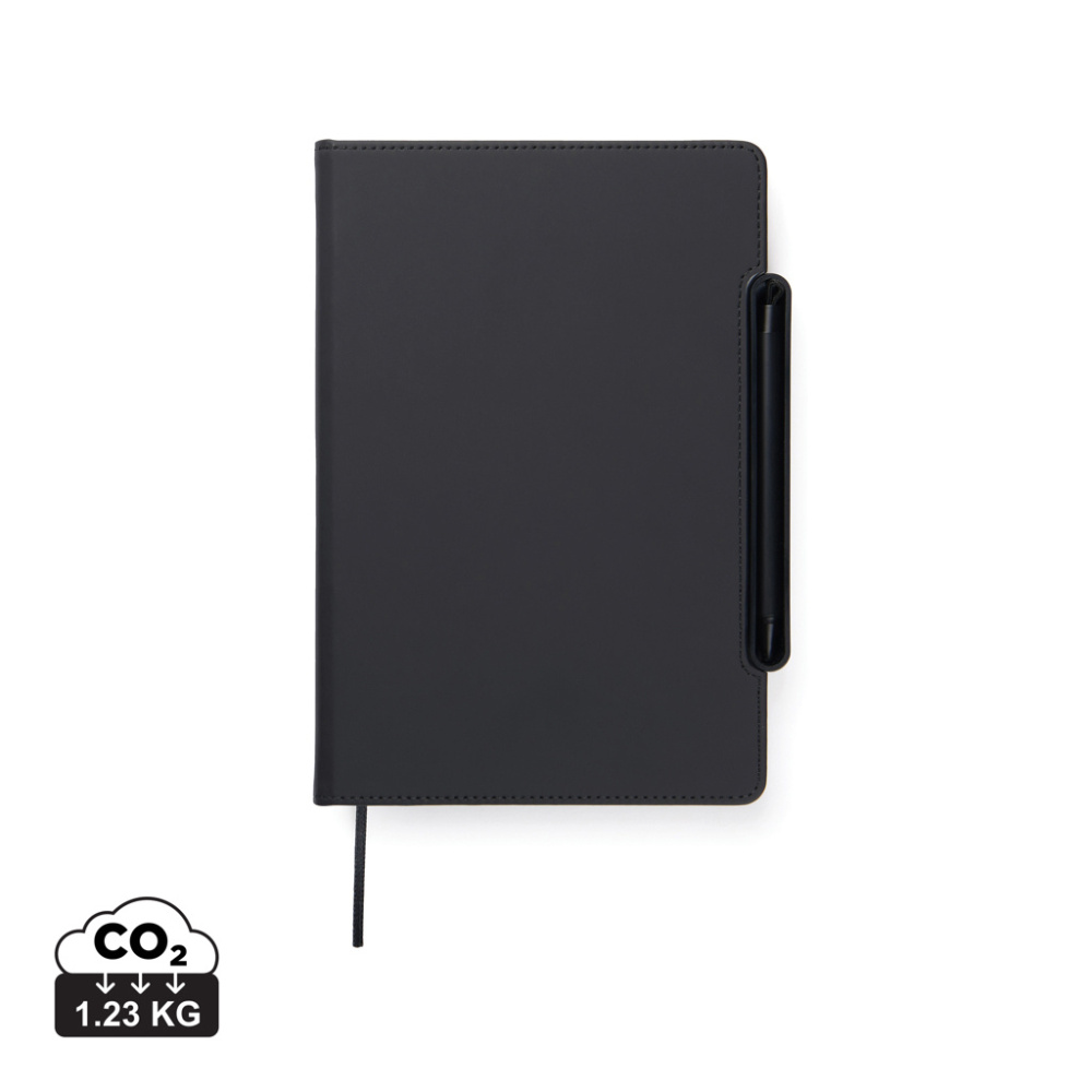 Logo trade advertising products image of: VINGA Baltimore RCS 4-in-1 Refillable Notebook