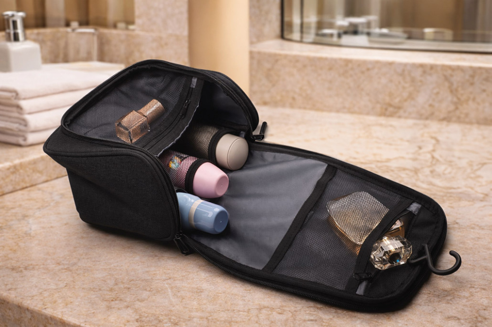 Logo trade promotional giveaways image of: Cosmetic bag 235008735