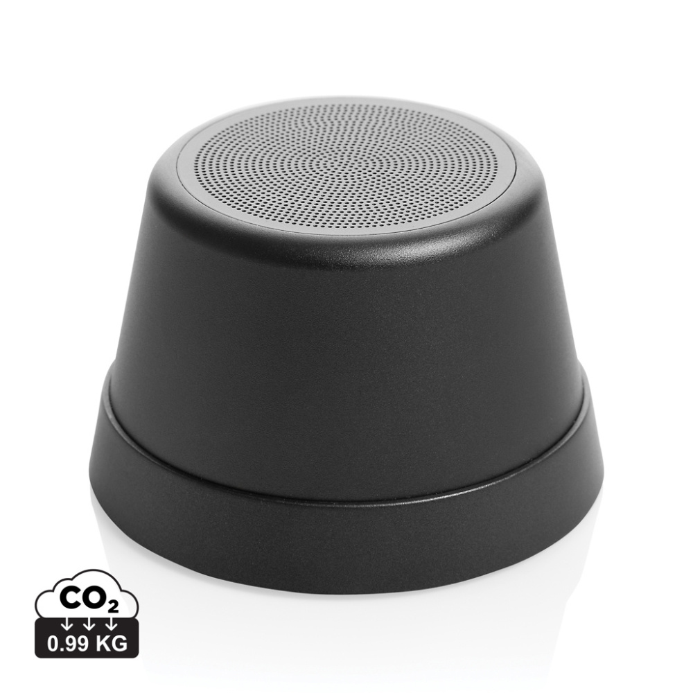Logo trade advertising products image of: Nivio RCS recycled aluminum magnetic 5W Speaker
