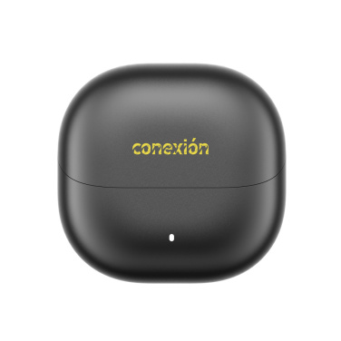 Logo trade promotional gifts image of: Urban Vitamin Santa Clara RCS plastic ENC earbuds