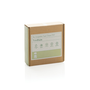 Logotrade advertising product image of: TrimBlade re-chargeable Travel Shaver IPX7