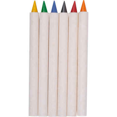 Logo trade corporate gifts image of: Infinity Set of Wax Crayons KINGSTON