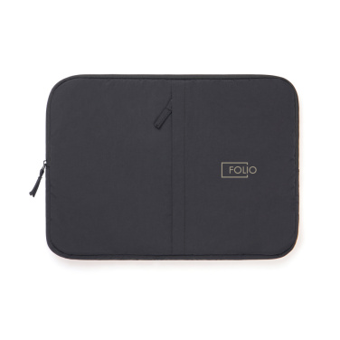Logo trade promotional merchandise photo of: KENTO URBAN RCS recycled nylon 15.6 inch laptop sleeve