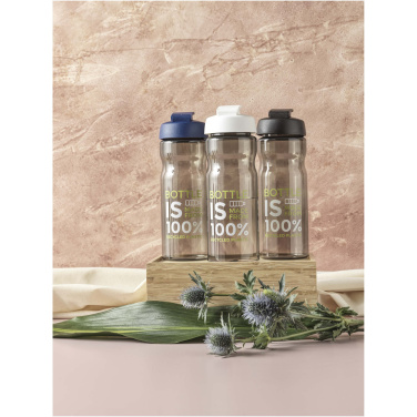 Logo trade promotional gifts image of: H2O Active® Eco Base 650 ml flip lid sport bottle