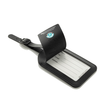 Logo trade promotional product photo of: Globefind Dual RCS luggage tag with worldwide locating