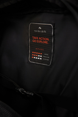 Logo trade promotional giveaways picture of: Nordic Drift RCS Travelling backpack 25L