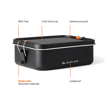 Logo trade promotional giveaway photo of: Nordic Drift Trail RCS Adventure Lunchbox 1200ML
