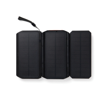 Logotrade corporate gift image of: Nordic Drift Titan 10.000mAh solar powerbank with 3 panels
