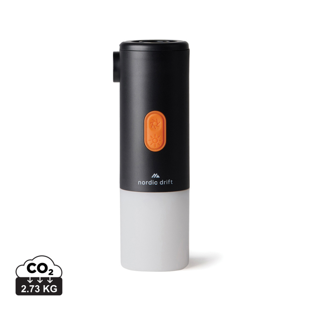 Logotrade promotional giveaway image of: Nordic Drift Titan Portable Air pump camping light