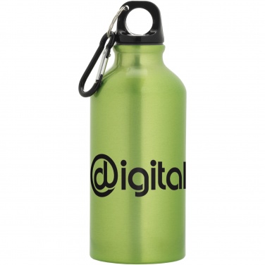 Logotrade firmakingi foto: Oregon 400 ml alumiiniumist veepudel karabiiniga