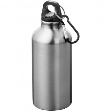 Logotrade meene foto: Oregon 400 ml alumiiniumist veepudel karabiiniga