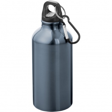 Logotrade ärikingituse foto: Oregon 400 ml alumiiniumist veepudel karabiiniga