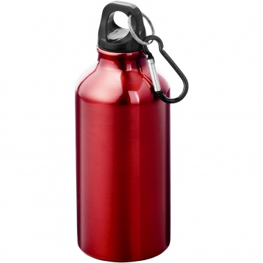 Logotrade firmakingitused pilt: Oregon 400 ml alumiiniumist veepudel karabiiniga
