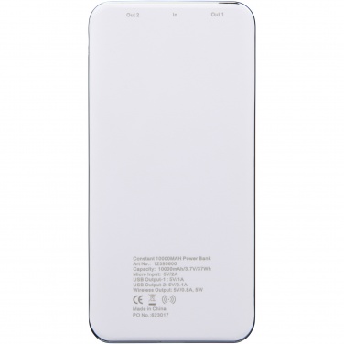 Logo trade meene pilt: Pidev 10 000 mAh juhtmevaba toitepank LED-iga