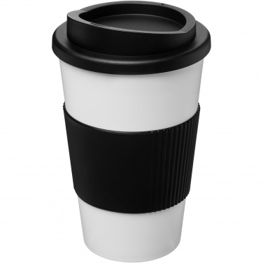 Logotrade ärikingitused pilt: Americano® 350 ml silikoonist võruga kohvitops