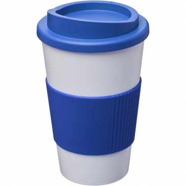 Logo trade firmakingid foto: Americano® 350 ml silikoonist võruga kohvitops