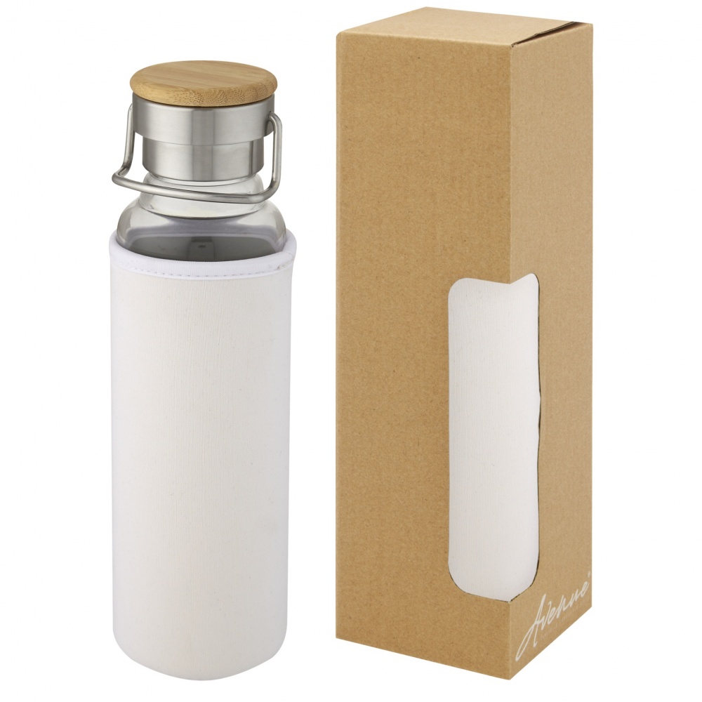Logo trade reklaamtoote pilt: Thor 660 ml klaaspudel neopreenümbrisega