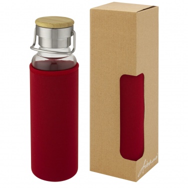 Logotrade firmakingi foto: Thor 660 ml klaaspudel neopreenümbrisega