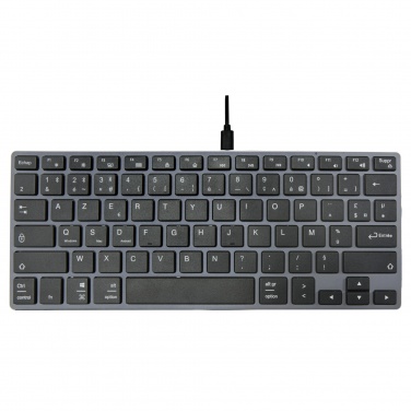 Logotrade reklaamkingi foto: Hübriidjõudlusega Bluetooth-klaviatuur – AZERTY