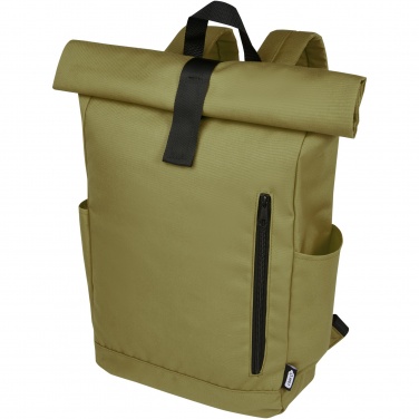 Logotrade reklaamkingituse foto: Byron 15,6" GRS RPET rull-top seljakott 18L