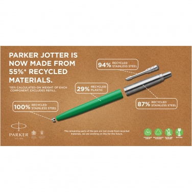 Logotrade firmakingitused pilt: Parker Jotter Taaskasutatud pastapliiats