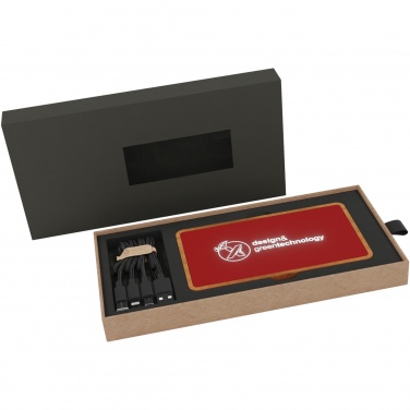 Logotrade firmakingituse foto: SCX.design P36 5000 mAh valgustusega juhtmevaba toitepank