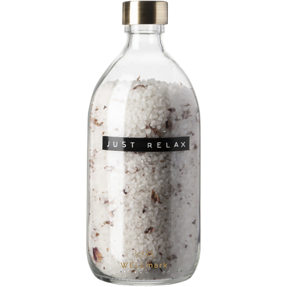 Logotrade firmakingitused pilt: Wellmark Just Relax 500 ml vannisool – roosilõhn