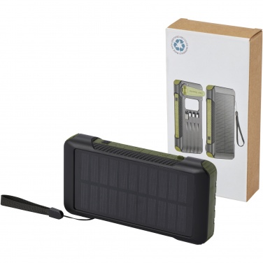 Logotrade meene foto: Soldy 10 000 mAh RCS taaskasutatud plastist päikesedünamo jõupank 