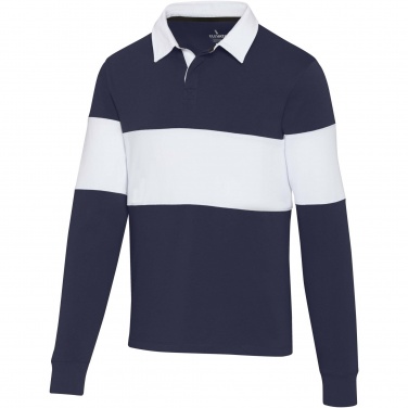 Logotrade reklaamtooted pilt: Clyde unisex orgaaniline ragbi polo dressipluus