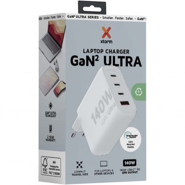 Logo trade ärikingid foto: Xtorm XEC140 GaN² Ultra 140 W seinalaadija