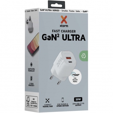 Logo trade firmakingi pilt: Xtorm XEC020 GaN² Ultra 20W seinalaadija