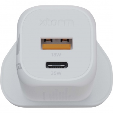 Logo trade ärikingi pilt: Xtorm XEC035 GaN² Ultra 35W seinalaadija - Ühendkuningriigi pistik