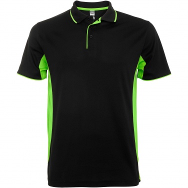 Logo trade reklaamtooted foto: Montmelo lühikeste varrukatega unisex spordipolo