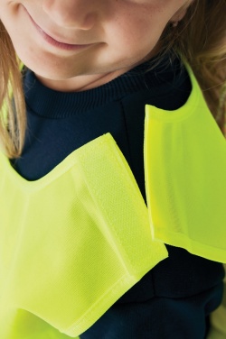 Logo trade meened foto: GRS taaskasutatud PET hästi nähtav turvavest 3-6 aastat