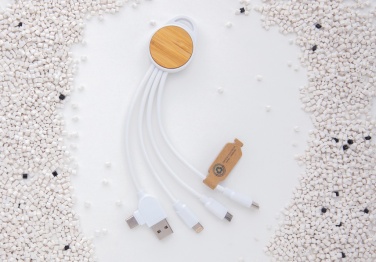 Logo trade firmakingid foto: RCS taaskasutatud plastist Ontario 6-in-1 ümmargune kaabel